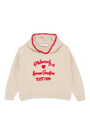 maglione in viscosa beige PHILOSOPHY KIDS | I9F6086058P002